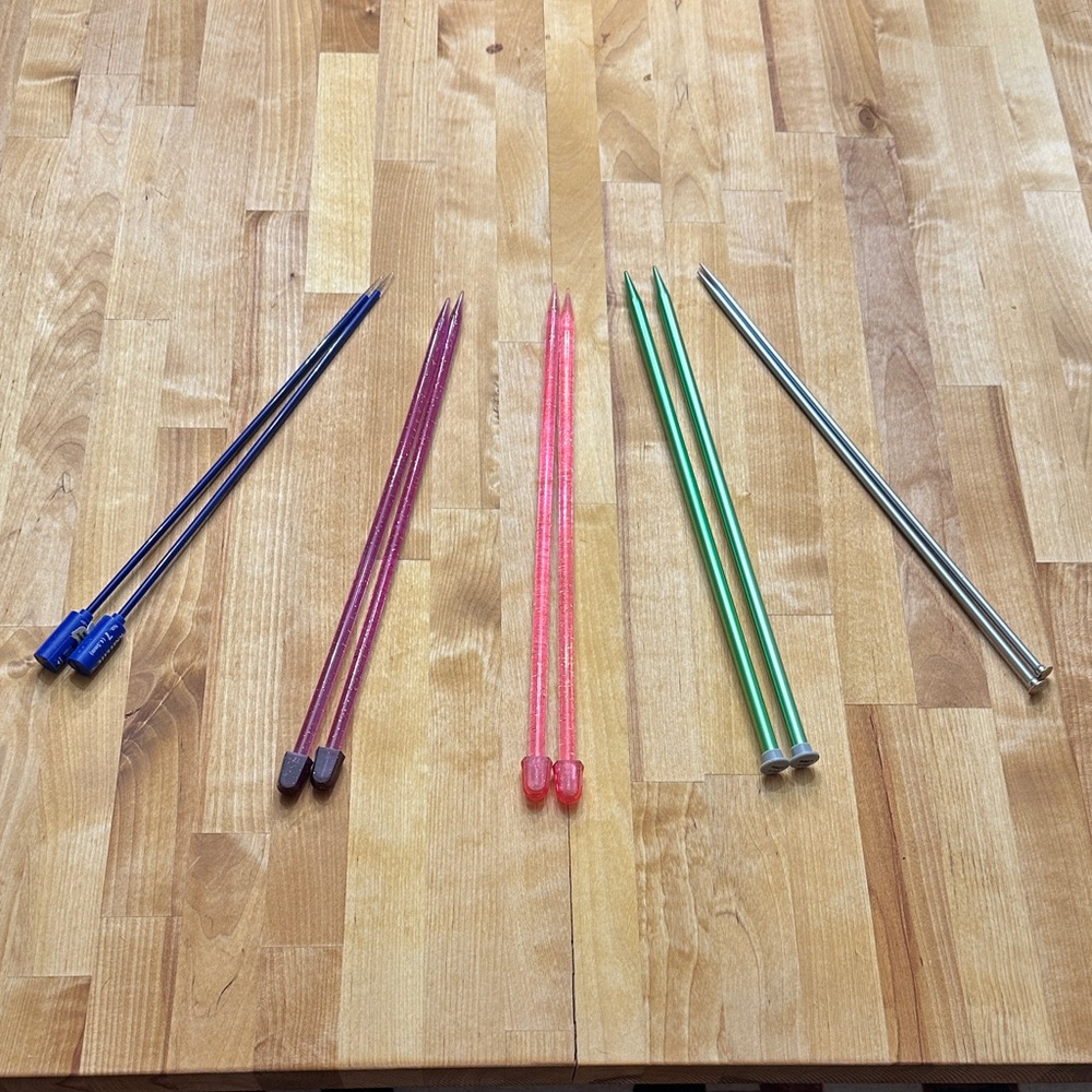 Colorful Knitting Needles Set